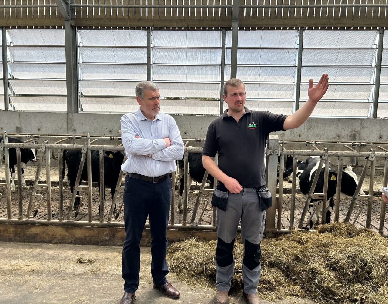 Dairy Throwback: Antrim father and son maximise farm efficiency