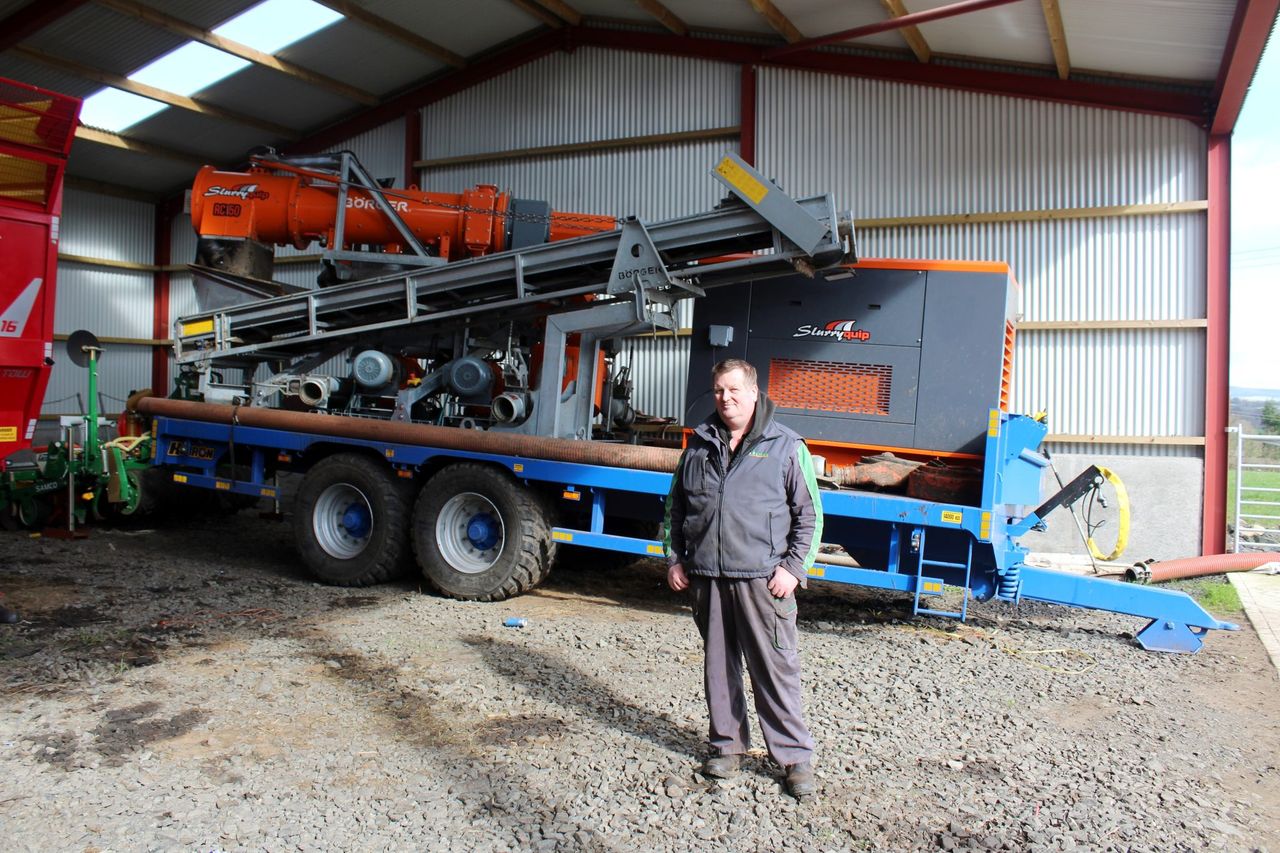 Mobile slurry separation service now available in Antrim