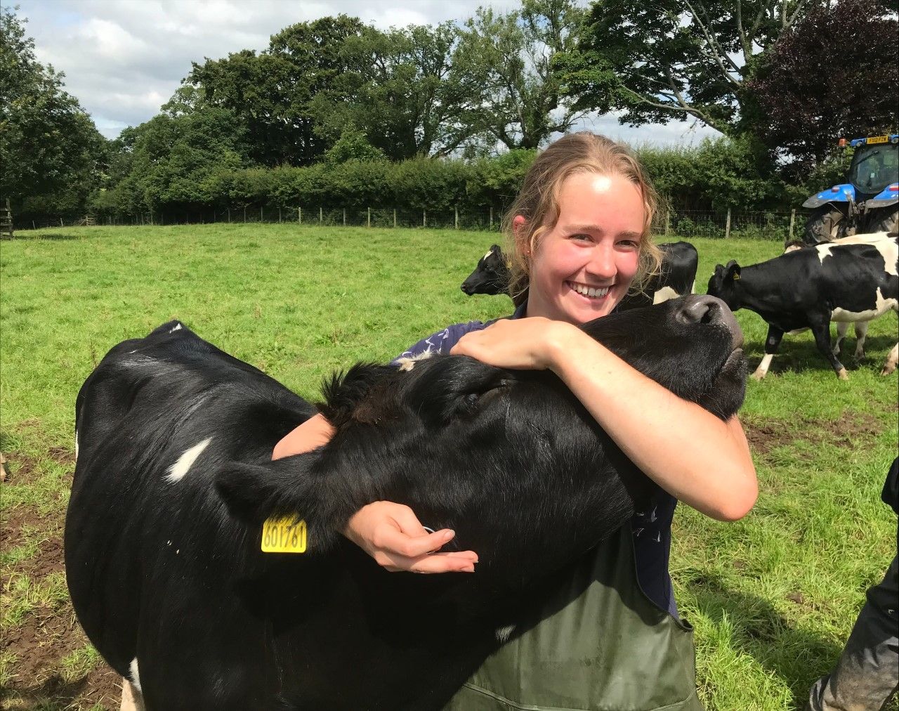 Third Harper Adams University student in a row wins Dairy-Tech award