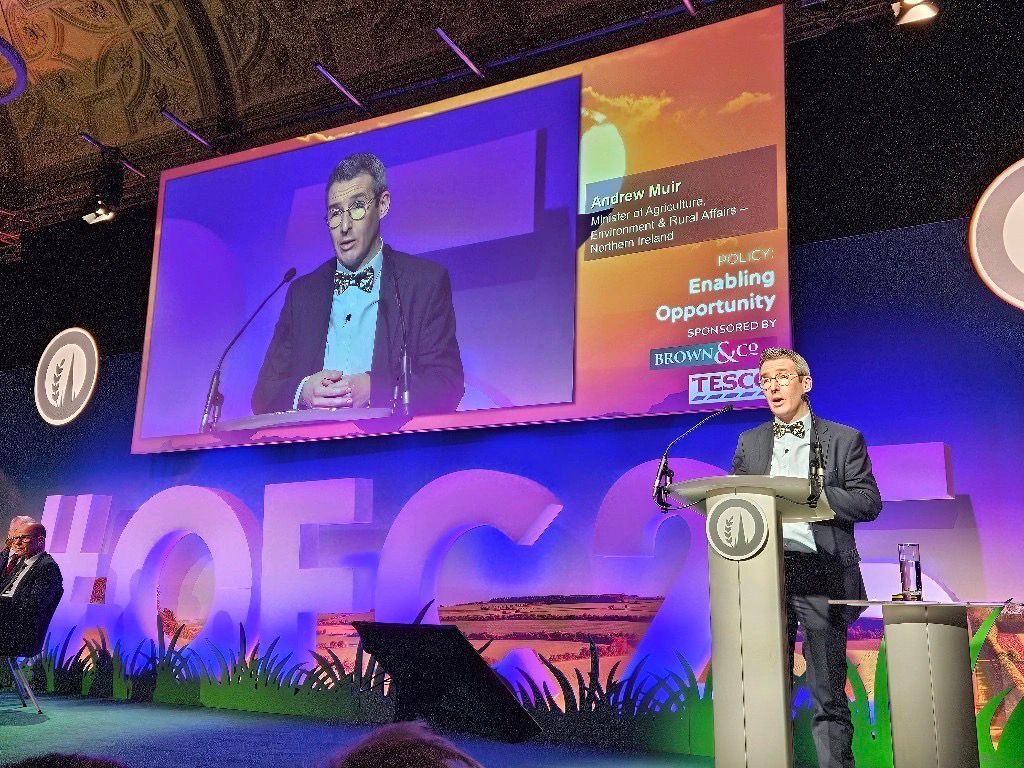 Muir reaffirms ‘commitment’ to agriculture at UK conference