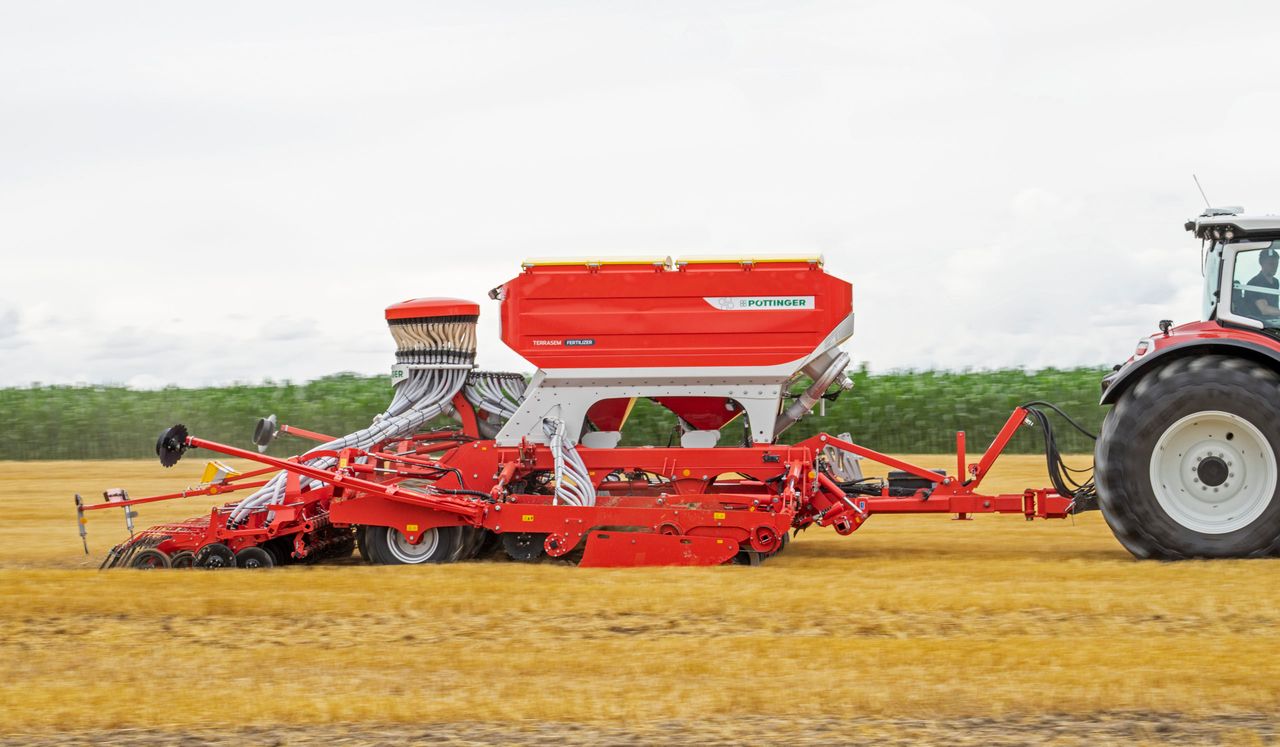 ‘Triple-shoot sowing’ now possible with Pottinger drills