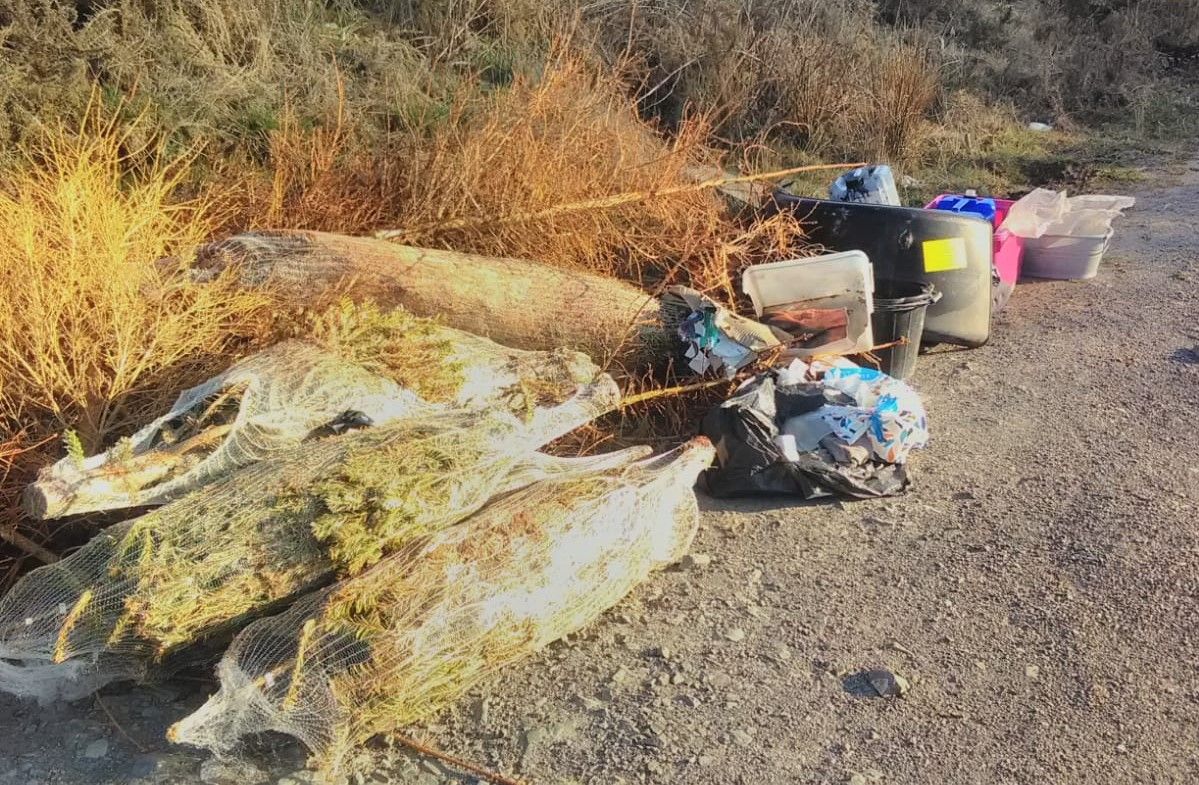 Calf choked to death on litter in Scotland as lockdown sees fly-tipping soar
