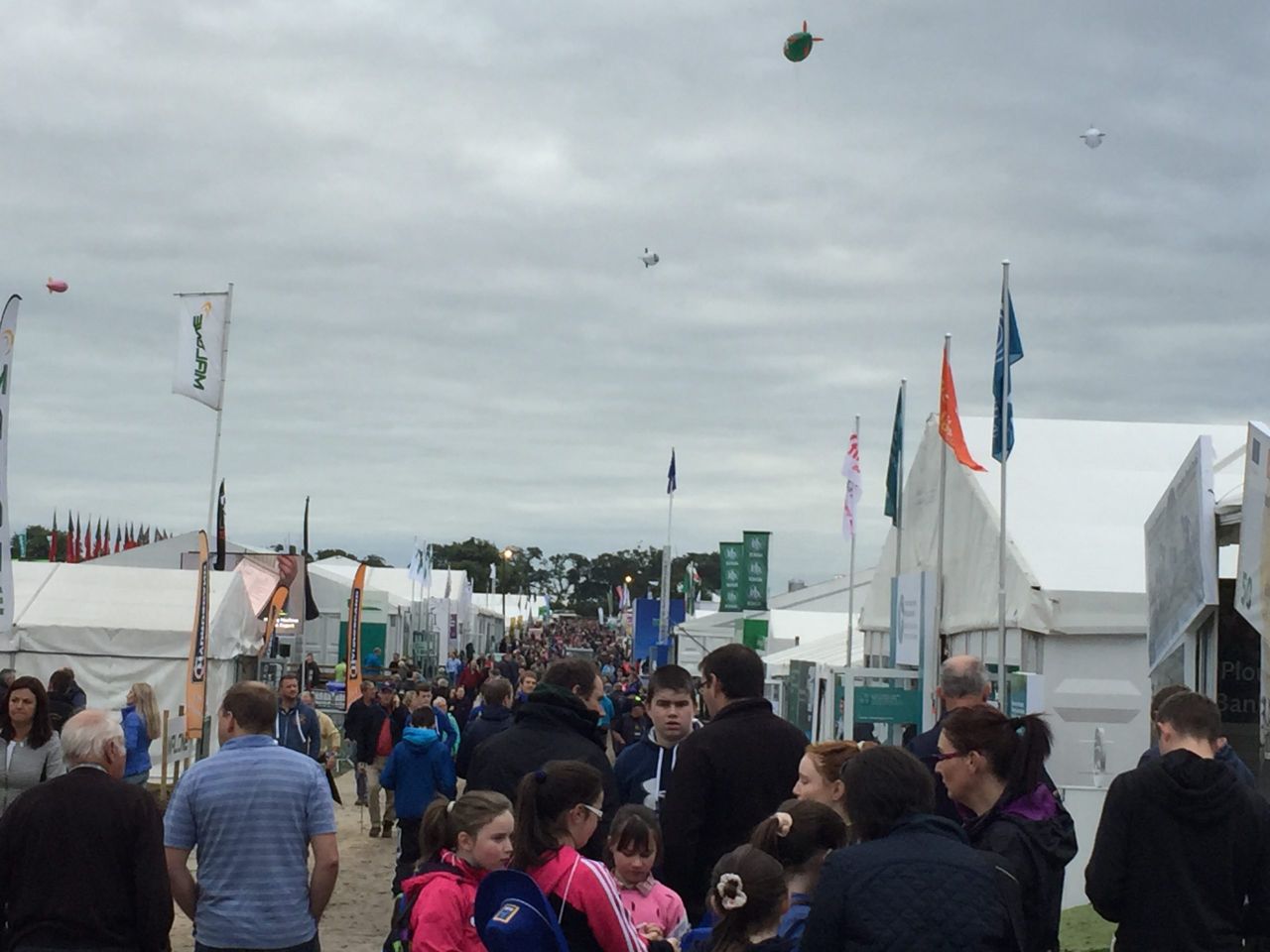 Record-breaking numbers attend Day One of Ploughing 2016