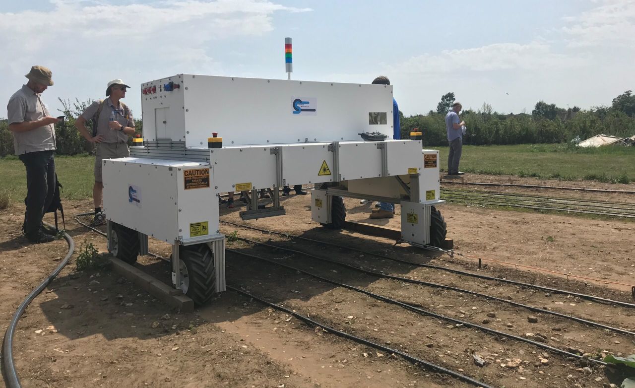 UK weeding robot trials show chemical reduction of up to 95%