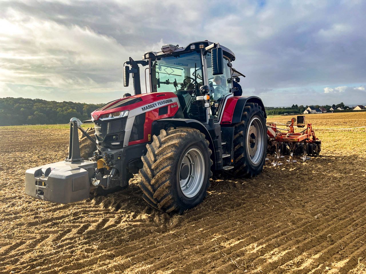 Take a sneak peek at Massey Ferguson’s newest tractor