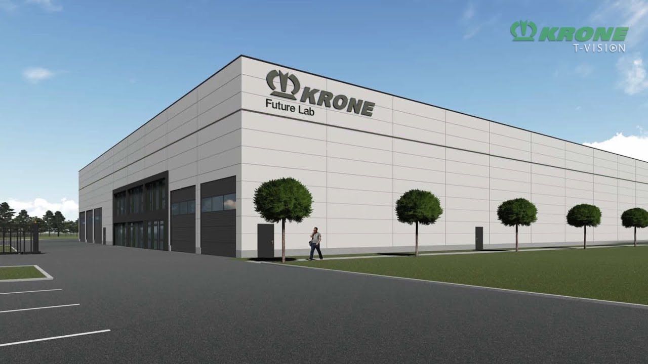 Krone turns the sod on new ‘lab’ for future machine testing