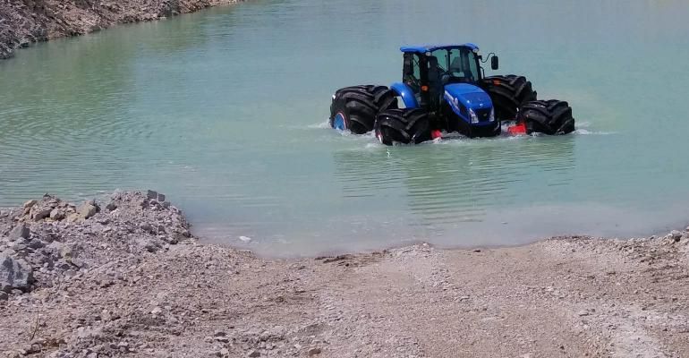 Walking on water: New meaning for ‘floatation’ tyres