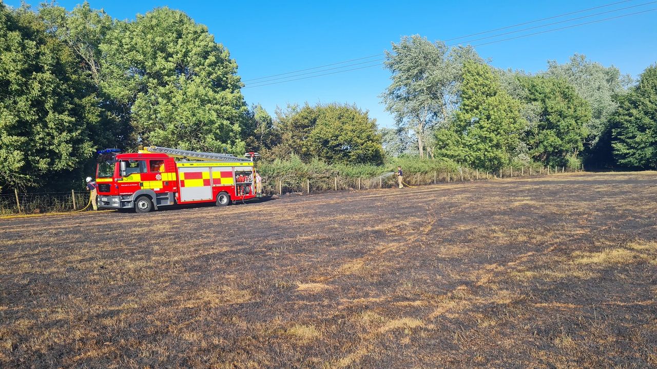 Gloucestershire's 'Funky Farmer' warns of fire risks after losing three fields