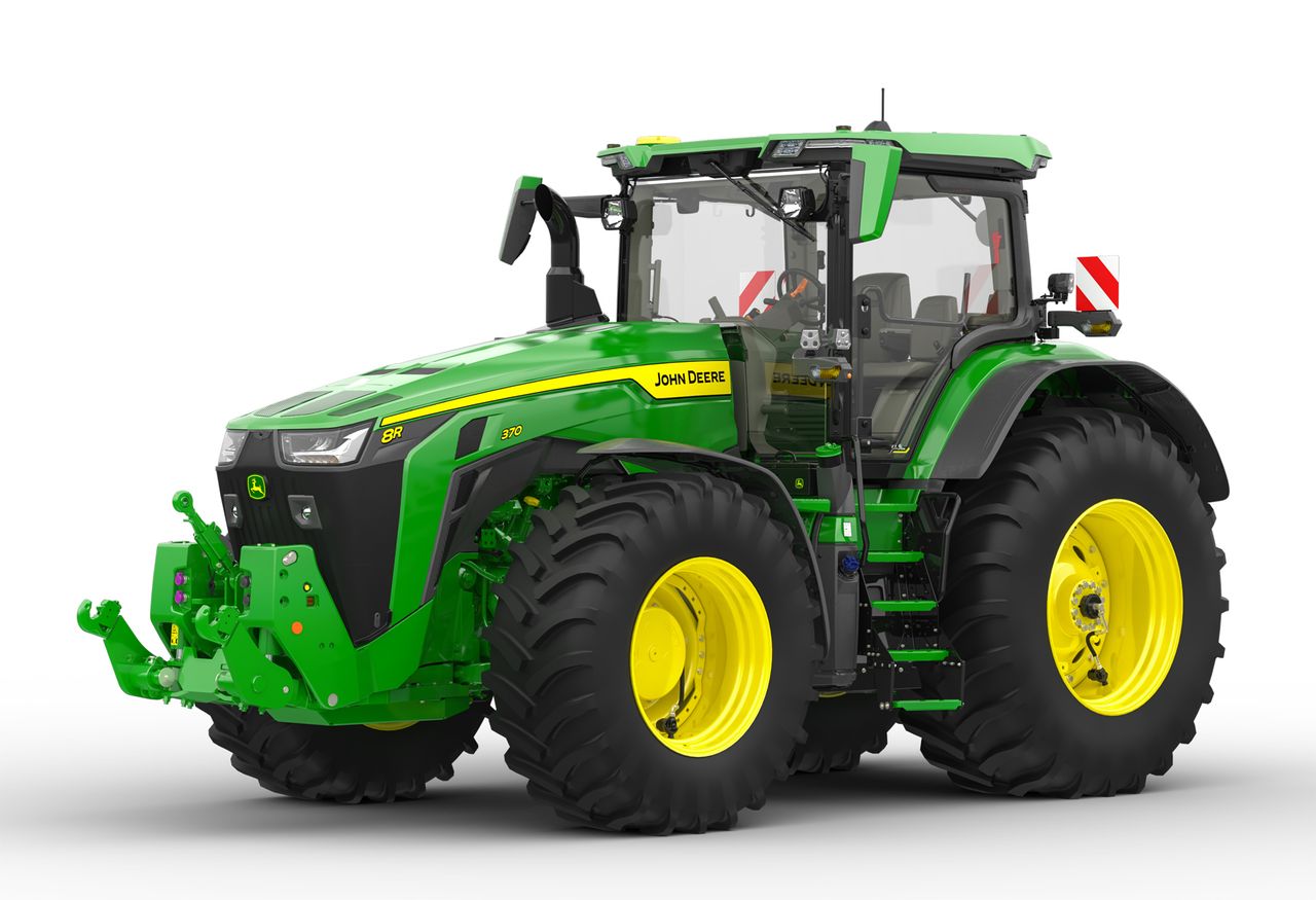 John Deere promotes rapid tyre inflation and deflation