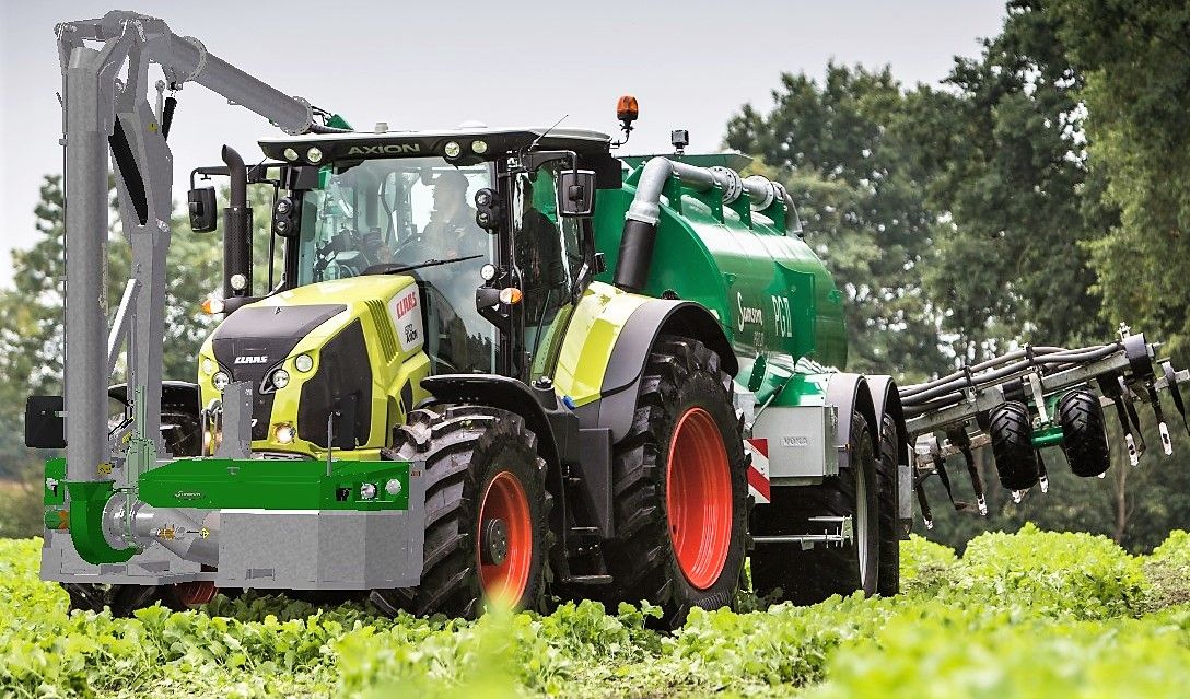 Heavy-duty, front-mounted filler boosts slurry throughput