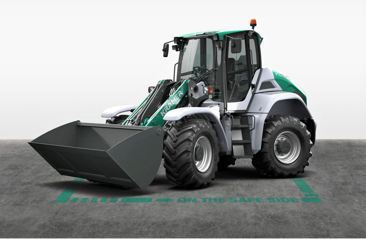 A non-articulated loader: Kramer wheels out its biggest shovel yet