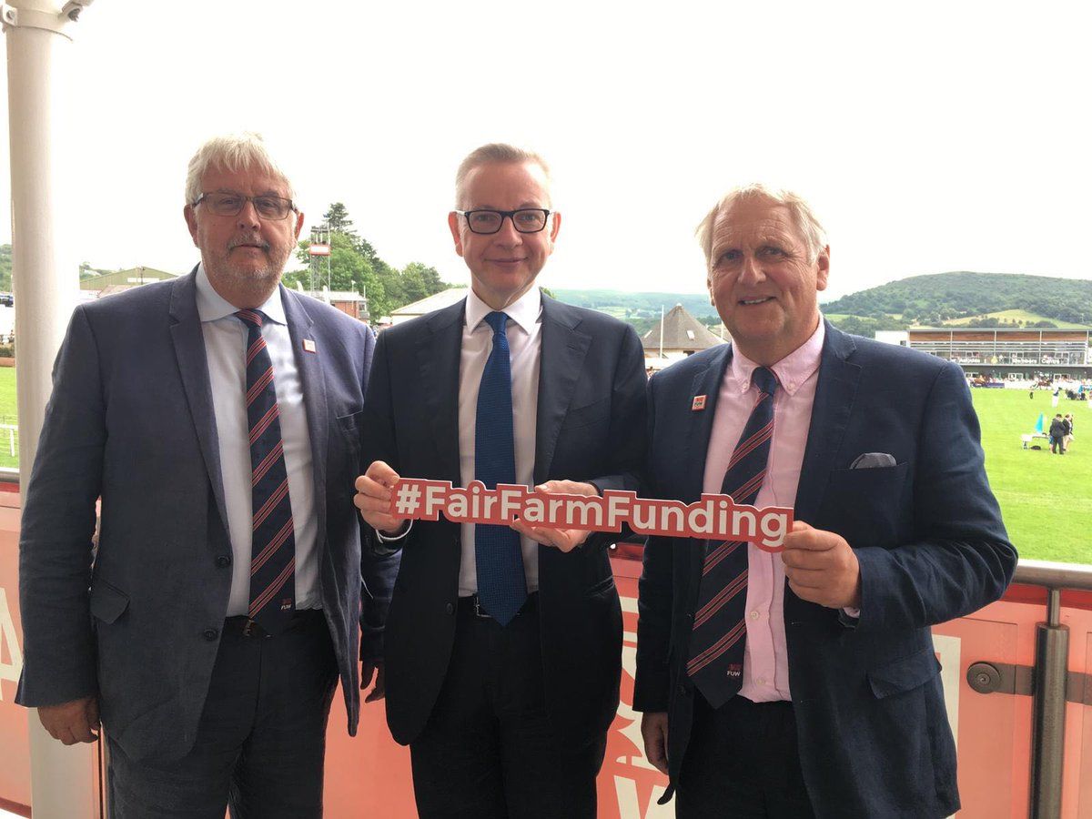 Royal Welsh: FUW raises major farming concerns to Secretaries of State