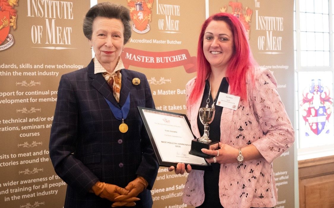 Derbyshire food operative named Poultry Apprentice of the Year
