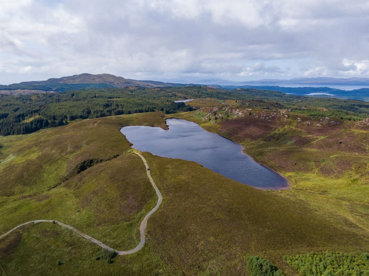 Area of hill ground and loch in Scotland 'with great amenity value' for sale