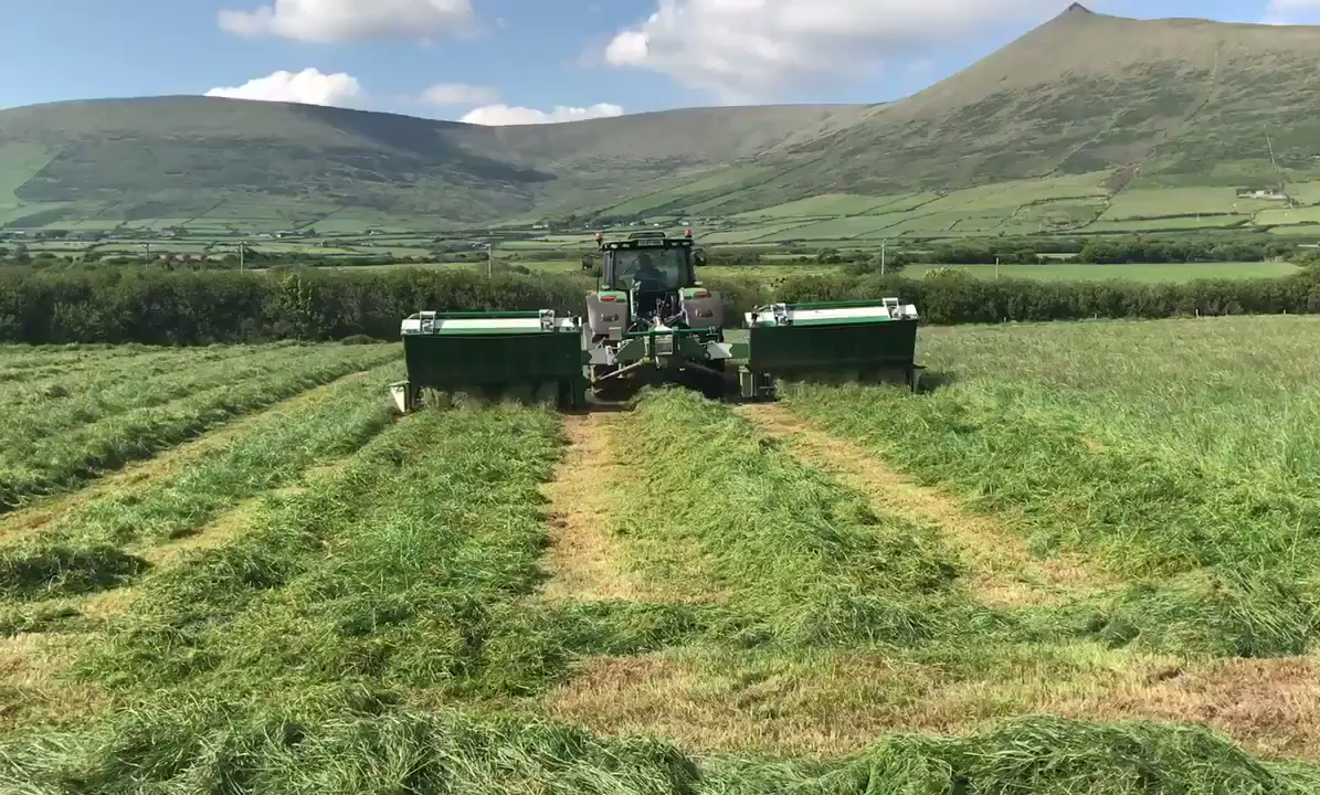 An Irish-built 'triple' mower...from the 'Kingdom' of Kerry?