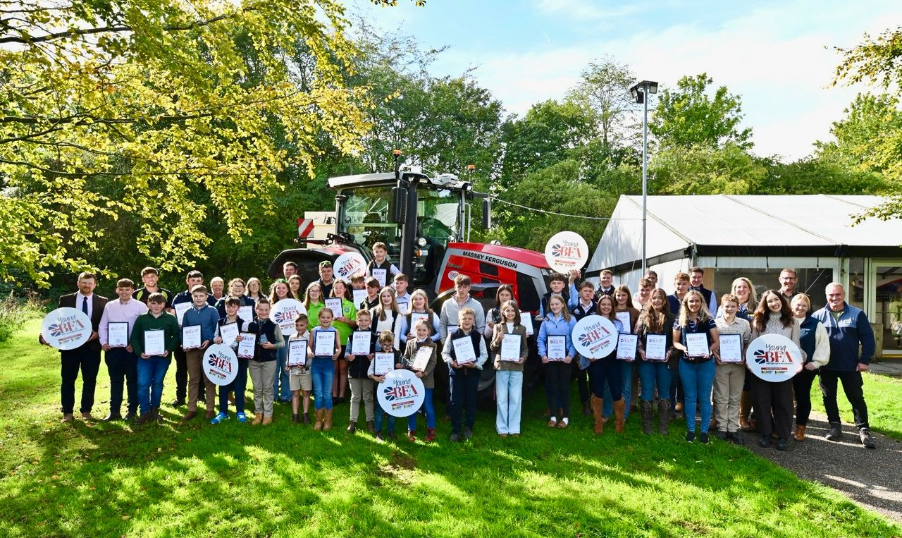 12 young farmers honoured at British awards ceremony